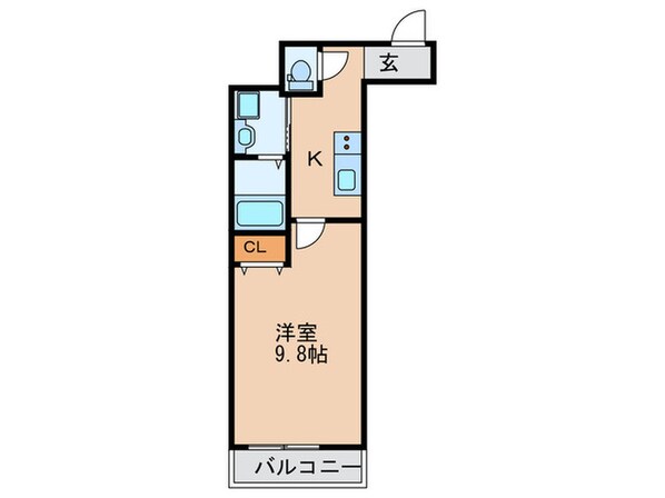 フジパレス神崎川Ⅲ番館の物件間取画像